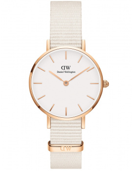 Daniel Wellington DW00100675 Dámske hodiny Federica Scagnetti x DW Petite Chalk Nato 28mm 3ATM