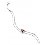 Thomas Sabo A2222-051-10-L19V Bracelet Double row with heart Elyndra Silver