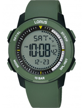 Lorus R2377PX9 Mens Watch Digitálne hodiny Chronograph 40mm 10ATM