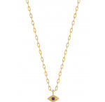 ANIA HAIE N039-02G-L Evil Eye Ladies Necklace, adjustable