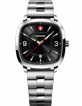 Wenger 01.1921.108 Mens Watch Vintage Športové 37mm 5ATM