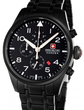 Swiss Military Hanowa SMWGI0000431 Thunderbolt Chronograph Mens Watch 43mm 10ATM