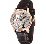 Thomas Earnshaw ES-8049-03 Mens Watch Bauer Mechanical Skeleton 42mm 5ATM