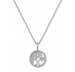 Engelsrufer ERN-LILTREE-ZI Tree of Life Ladies Necklace 40cm, adjustable