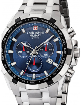 Swiss Alpine Military 7043.9235 sapphire crystal chrono 46mm 10ATM