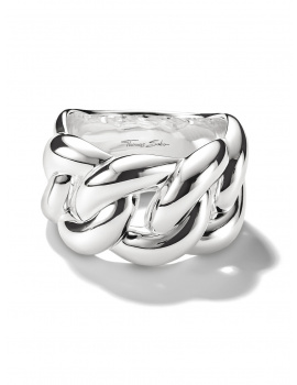 Thomas Sabo TR2521-001-21-60 Ring Braided bold Silver Ladies