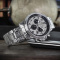Louis XVI LXVI1097 Palais Royale Arabic Chronograph Mens Watch 43mm 10ATM