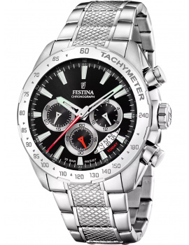 Festina F20668/4 Mens Watch Timeless Chronograph 45mm 10ATM