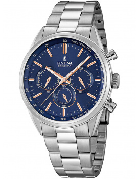 Festina F16820/A Timeless Chronograph 44mm 5ATM