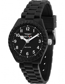 Sector R3251549006 Mens Watch Silicone Diver 36mm 5ATM