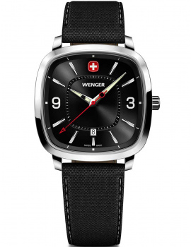 Wenger 01.1921.107 Mens Watch Vintage Športové 37mm 5ATM