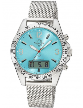 Master Time MTGA-10963-32M Mens Watch Sporty Big Date Chronograph 42mm 5ATM