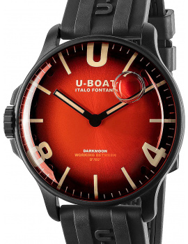 U-Boat 8697/B Darkmoon Red PVD Soleil 44mm 5ATM