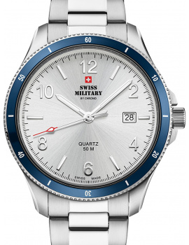 Swiss Military SM34096.02 Mens Watch 42mm 5ATM
