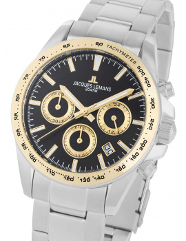 Jacques Lemans 1-1877H Liverpool Chronograph Mens Watch 40mm 20ATM