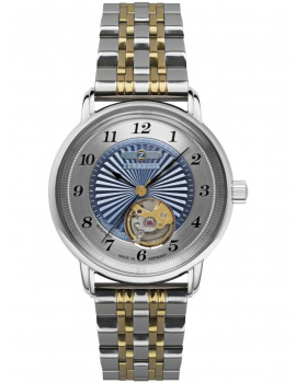Zeppelin 8567M-3 Unisex Friedrichshafen Open Heart Automatické 36mm 5ATM