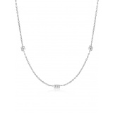 ANIA HAIE N038-02H Smooth Twist Ladies Necklace, adjustable