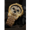 Louis XVI LXVI1123 Majeste Iced Out Chronograph Mens Watch 43mm 5ATM