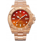 Paul Rich PR-46711 Pánske hodiny Crystal Bay Sunset Beach Ružové Gold Oranžová 40mm 5ATM