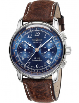 Zeppelin 7614-3 chrono LZ126 Los Angeles 43mm 5ATM