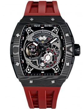 Tsar Bomba TB8210CF-03 Mens Watch Elementar Carbon Fiber Automatic 52mm 5ATM