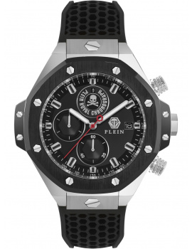 Philipp Plein PWLFA0225 Mens Watch Plein Chrono Royal 46mm 5ATM