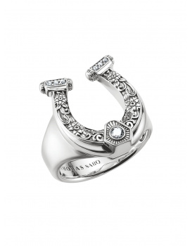 Thomas Sabo TR2509-643-14-58 Ring Horseshoe Elyndra Silver Ladies