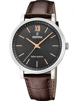 Festina F20660/6 Slnečný pohon Energy Mens Watch 41mm 5ATM