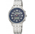 ETT Eco Tech Time EGS-11733-32M Mens Watch Slnečný pohon Drive Radio-controlled 48mm 10ATM