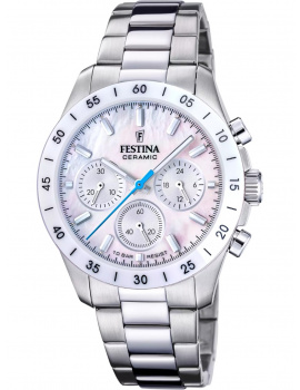 Festina F20693/1 Unisex Chronograph Keramika 39mm 10ATM