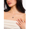 Thomas Sabo KE2296-167-14-L45V Silver Necklace With Cross Pendant Romance Ladies