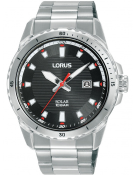 Lorus RX367AX9 Mens Watch Slnečný pohon 42mm 10ATM