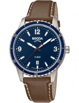 Boccia 3635-02 men`s watch titanium 42mm 10ATM