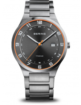 Bering 15139-709 Mens Watch Titanium 39mm 10ATM