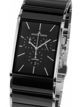 Jacques Lemans 1-1941A Dublin Men's Chronograph 34mm 5 ATM