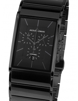 Jacques Lemans 1-1941C Dublin Men's Chronograph 34mm 5 ATM