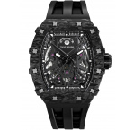 Tsar Bomba TB8207CF-01 Mens Watch Elementar Carbon Fiber Automatic 44mm 5ATM