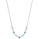 ANIA HAIE N033-03H Into the Blue Ladies Necklace, adjustable
