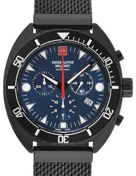 Swiss Alpine Military 7066.9175 turtle chronograph 44mm 10ATM