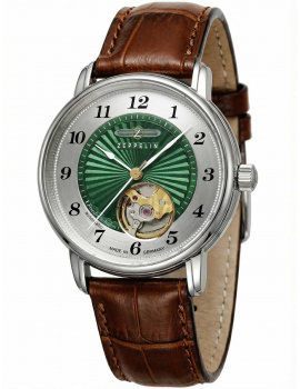 Zeppelin 8567-2 Unisex Friedrichshafen Open Heart Automatické 36mm 5ATM