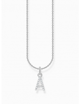 Thomas Sabo KE2240-051-14-L45V Silver necklace letter A