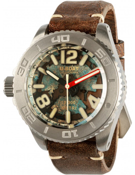 U-Boat 3600 Mens Watch Profondo 46mm 1000ATM