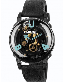 U-Boat 3353 Mens Watch U-65 PVD Aqua 44mm 5ATM