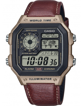 Casio AE-1200WHL-5AVEF Mens Watch Timeless Collection 42mm 10ATM