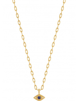 ANIA HAIE N039-02G-L Evil Eye Ladies Necklace, adjustable