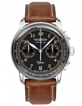 Zeppelin 7674-3 LZ-127 Chronograph 43mm 5ATM