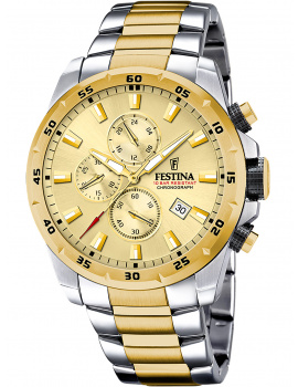 Festina F20562/1 Športové Chronograph Mens Watch 45mm 10ATM