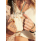 Thomas Sabo Ladies Ring TR2122-001-12-52 cord look size 56
