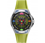 Nubeo NB-6099-SI-01 Mens Watch Space Invaders Limited Edition Automatic 44mm 5ATM