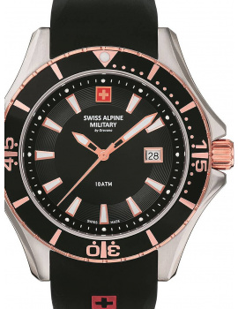 Swiss Alpine Military 7040.1857 Mens Watch 44mm 10ATM